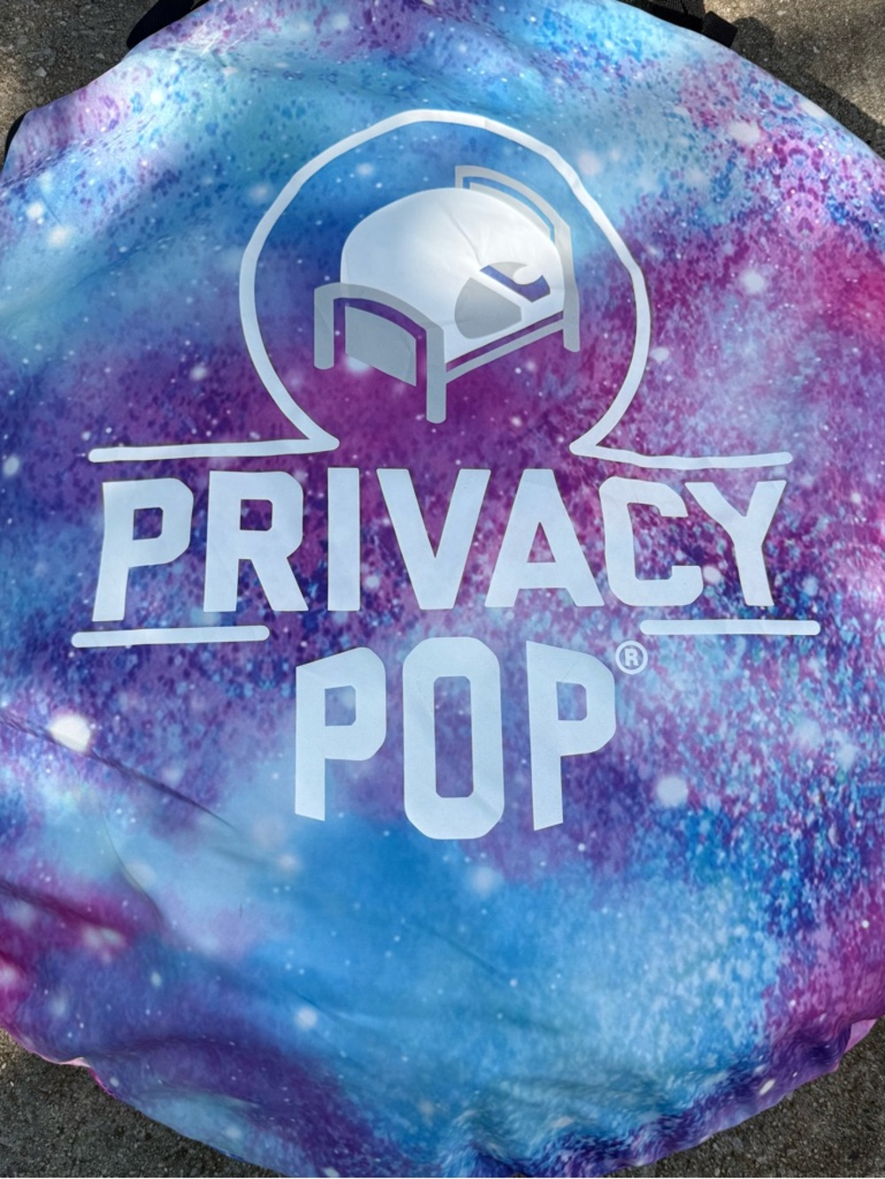 Galaxy-Print Portable Bed Canopy